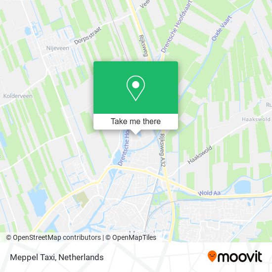 Meppel Taxi Karte