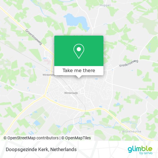 Doopsgezinde Kerk Karte