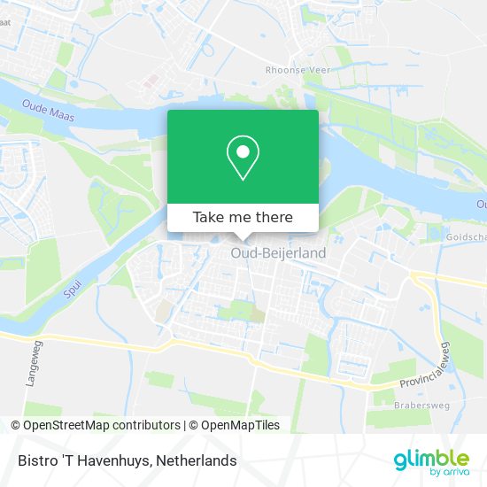 Bistro 'T Havenhuys map