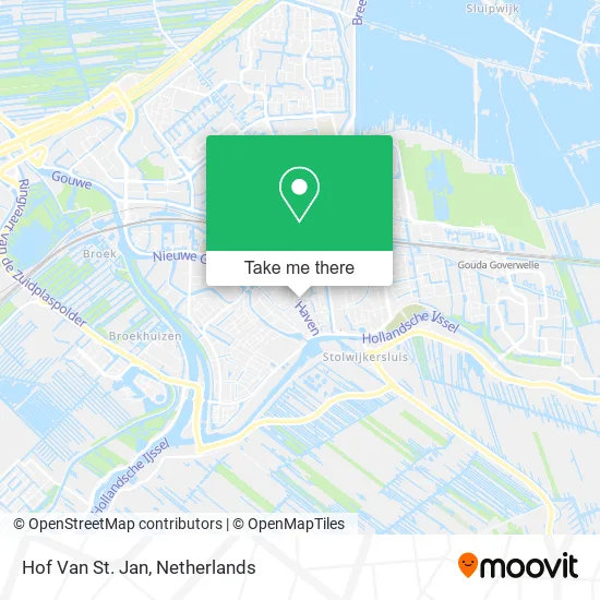 Hof Van St. Jan map