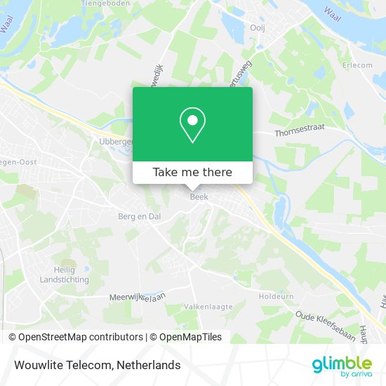 Wouwlite Telecom map