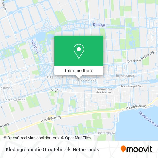 Kledingreparatie Grootebroek map