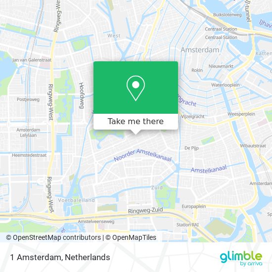 1 Amsterdam map