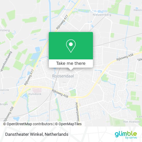 Danstheater Winkel map