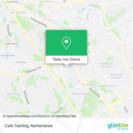 Café Teerling map
