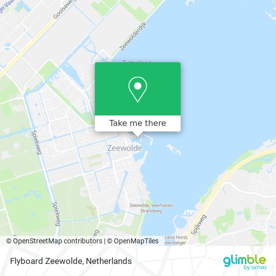 Flyboard Zeewolde map