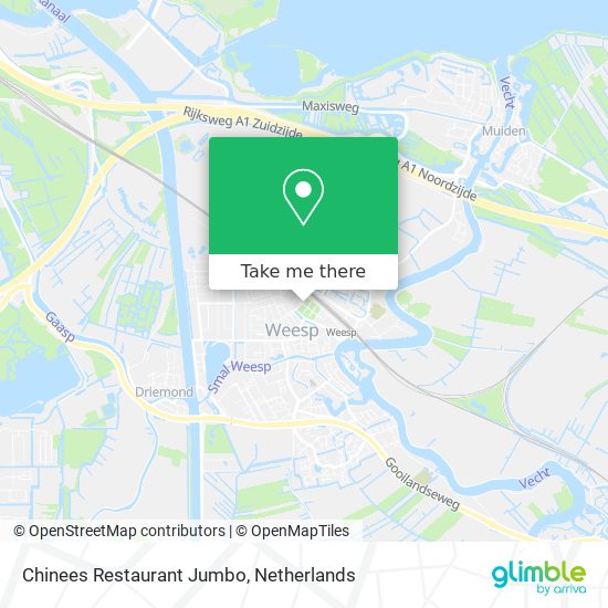 Chinees Restaurant Jumbo map