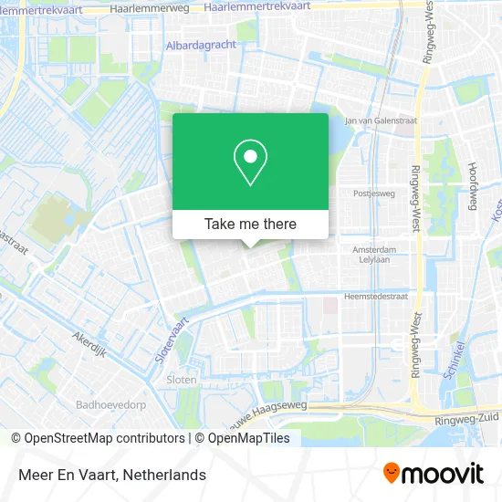 Meer En Vaart map