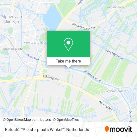 Eetcafé ""Pleisterplaats Winkel"" map