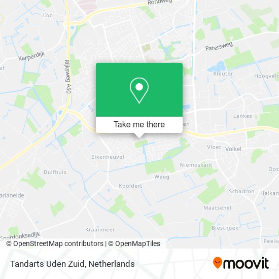 Tandarts Uden Zuid map