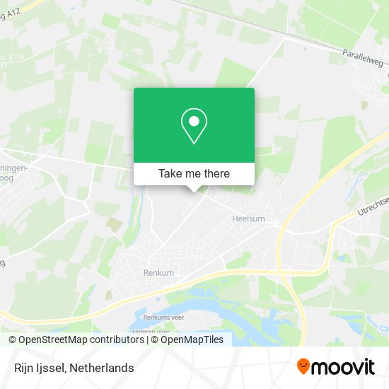 Rijn Ijssel map