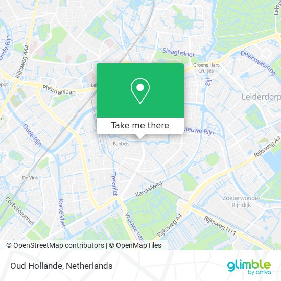 Oud Hollande map