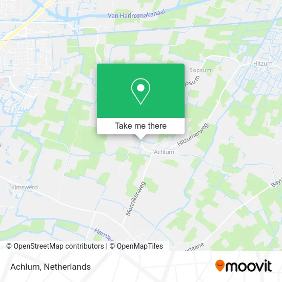 Achlum map