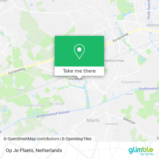 Op Je Plaets map