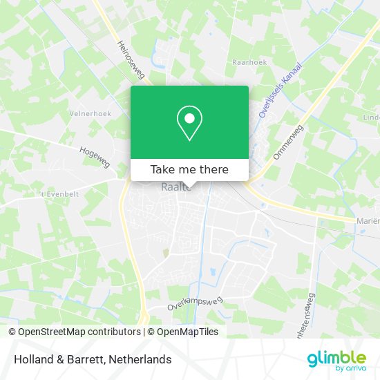 Holland & Barrett map