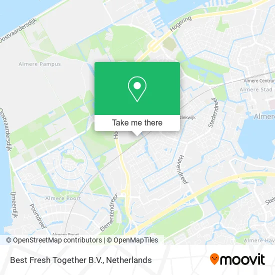 Best Fresh Together B.V. map