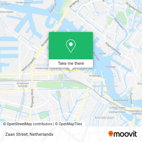 Zaanstraat map
