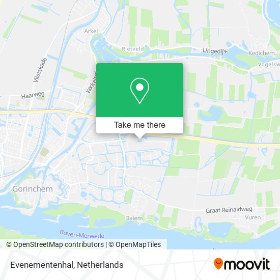 Evenementenhal map