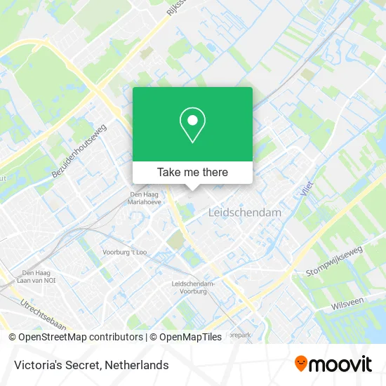 Victoria's Secret map