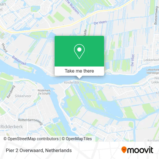 Pier 2 Overwaard map