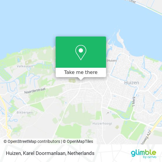 Huizen, Karel Doormanlaan map