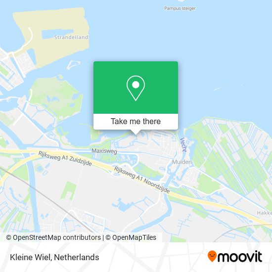 Kleine Wiel map