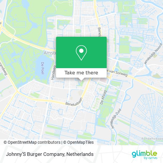 Johnny’S Burger Company map