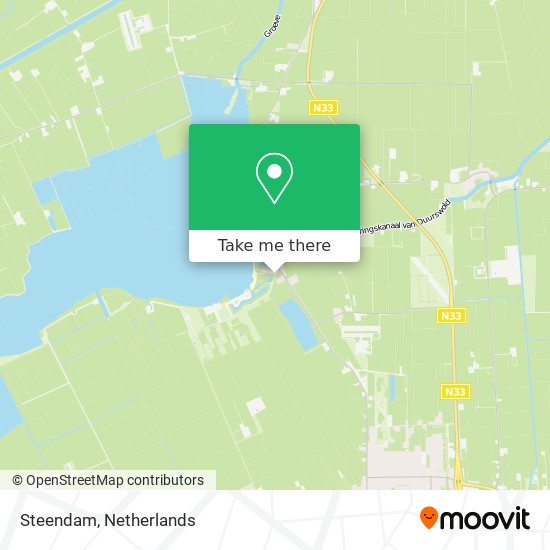 Steendam map