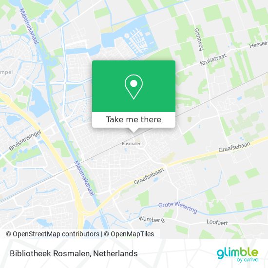 Bibliotheek Rosmalen map