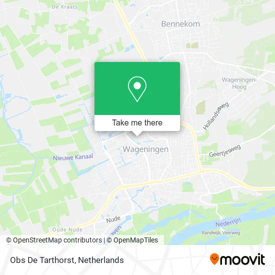 Obs De Tarthorst map