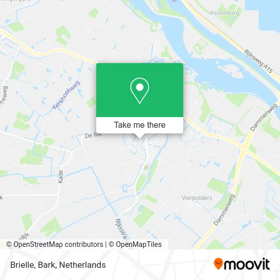 Brielle, Bark Karte