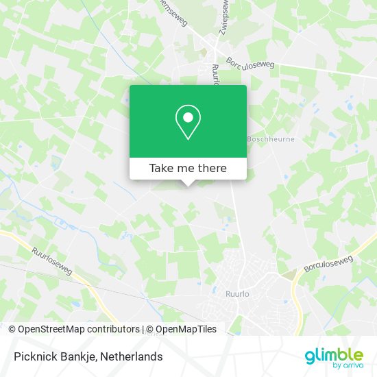 Picknick Bankje map