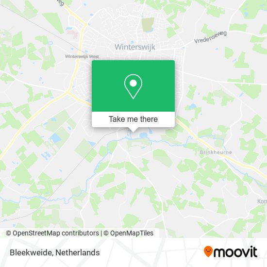 Bleekweide map