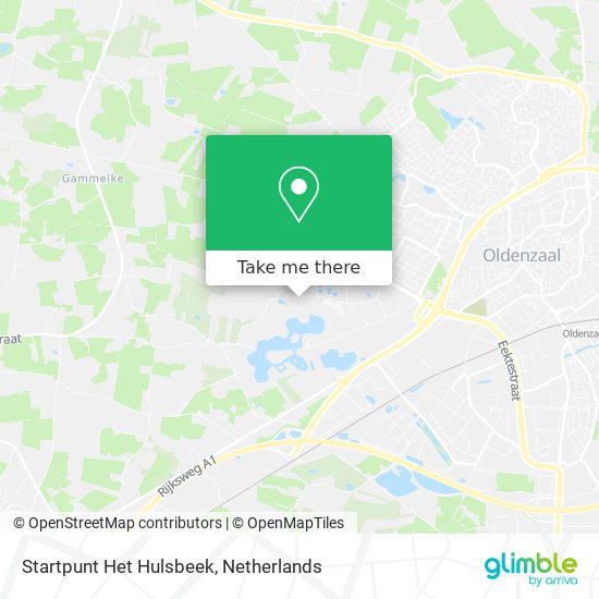 Startpunt Het Hulsbeek map