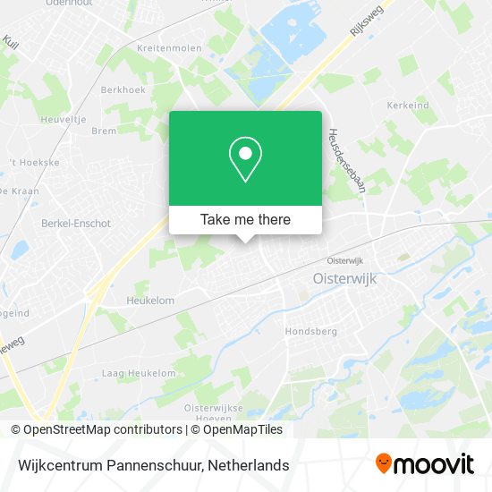 Wijkcentrum Pannenschuur map