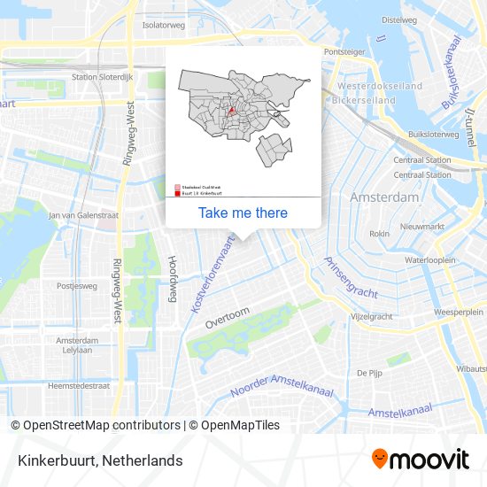 Kinkerbuurt map