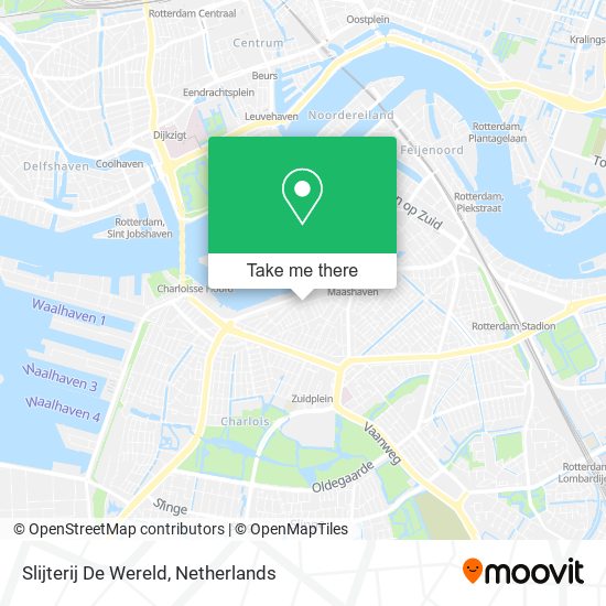 Slijterij De Wereld map