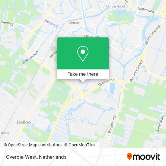 Overdie-West map
