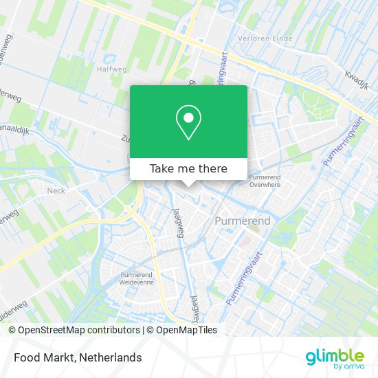 Food Markt map