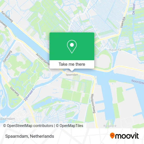 Spaarndam map