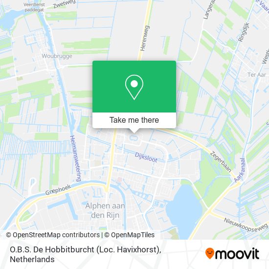 O.B.S. De Hobbitburcht (Loc. Havixhorst) map