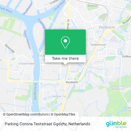 Parking Corona Teststraat Ggdzhz Karte