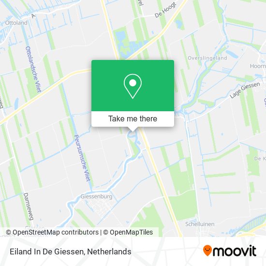 Eiland In De Giessen map