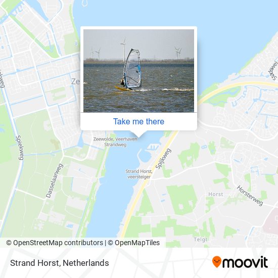 Strand Horst map