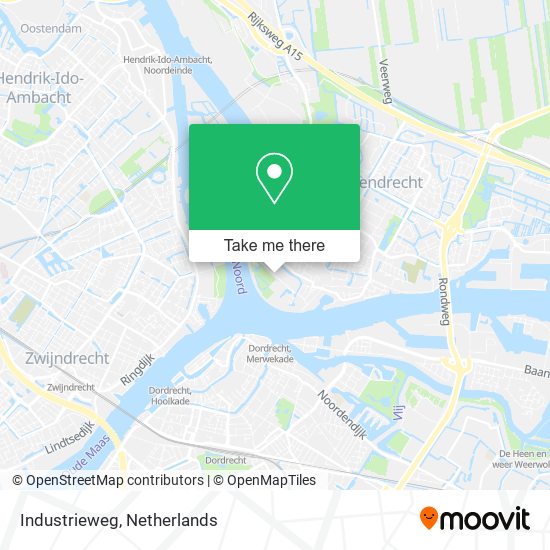 Industrieweg map