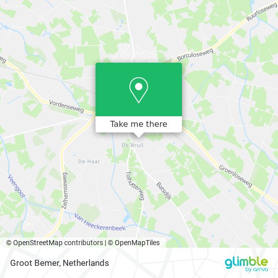 Groot Bemer map