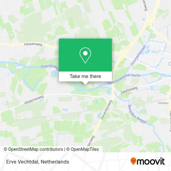 Erve Vechtdal map