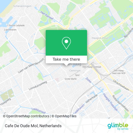 Cafe De Oude Mol map