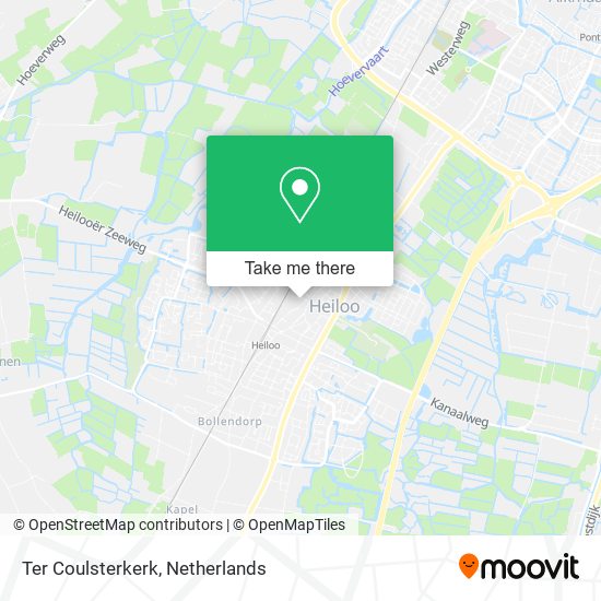 Ter Coulsterkerk map