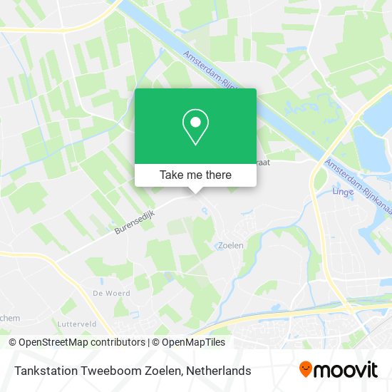 Tankstation Tweeboom Zoelen map